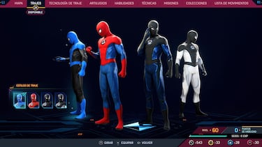 Trajes de Marvel's Spider-Man 2