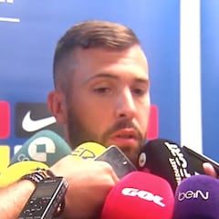 Jordi Alba: "Neymar es muy feliz en el Barcelona"