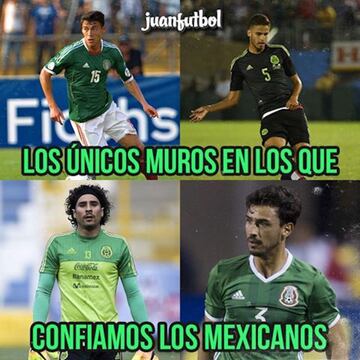 Los memes del empate entre México y Estados Unidos