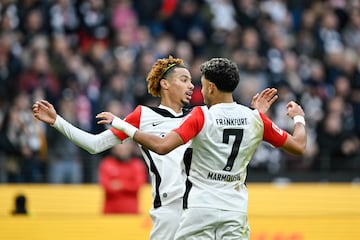 Omar Marmoush: 11 goles y 7 asistencias | Hugo Ekitik¨¦: 5 goles y 2 asistencias | Total: 16