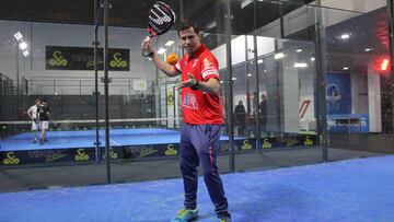 Paquito Navarro, durante la entrevista a AS.