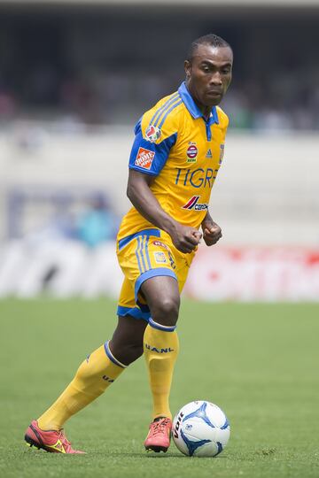 El delantero ecuatoriano dejó buen sabor de boca en Tigres gracias a sus goles. Llegó para el verano de 2014 y logró el título del Apertura 2015, además de ser el mejor jugador de la Copa Libertadores 2015. Salió en el invierno 2015-16 para llegar a Cruz Azul.