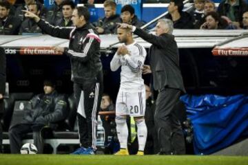 El delantero del Real Madrid Jesé Rodríguez vuelve a jugar después de su lesión.