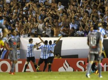 Racing hace parte del Grupo 3 con Deportivo Cali y Boca Juniors.