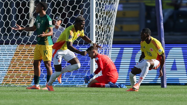 Colombia vence a Sudáfrica y avanza a cuartos del Mundial Sub-20