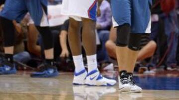 Ricky Rubio se lamenta tras el fallo de Love en la última acción del partido que pudo dar la victoria a los Timberwolves.