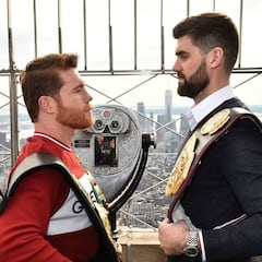 La cartelera de la función Canelo-Fielding en NY está completa