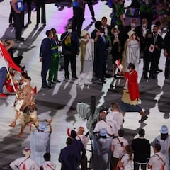 Se desveló el misterio del desfile: el tongano lo volvió a hacer