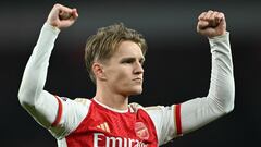 Arsenal captain Martin Odegaard joined Real Madrid when he was 17, and says the ups and downs since then have only made him a “stronger player and person.”