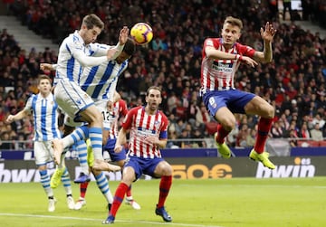 Atlético de Madrid-Real Sociedad en imágenes