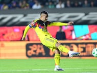 during the 16th round match between Leon and America as part of the Liga BBVA MX Varonil, Torneo Clausura 2026 at Nou Camp Stadium, on April 21, 2026 in Leon, Guanajuato, Mexico.