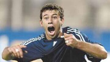 <b>FIJO PARA PEKERMAN. </b>Mascherano debutó con Argentina de la mano de Bielsa y también es indiscutible ahora.