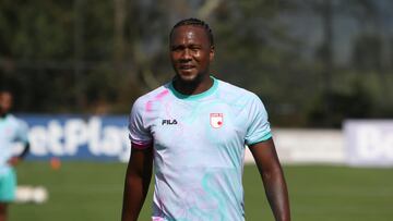 Hugo Rodallega, delantero de Santa Fe