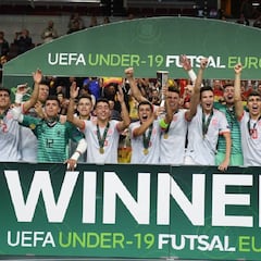 España se proclama campeona de Europa Sub-19 de fútbol sala