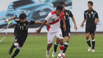 Sigue el Per&uacute; - Argentina en vivo y en directo online, partido amistoso entre las selecciones Sub-17 de ambos partidos hoy, 22 de octubre, en AS.com.