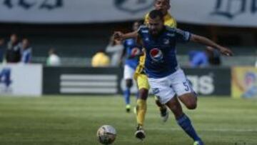 Millos tuvo una opción de gol muy clara sobre el final. Ofreció poco ante el Huila.