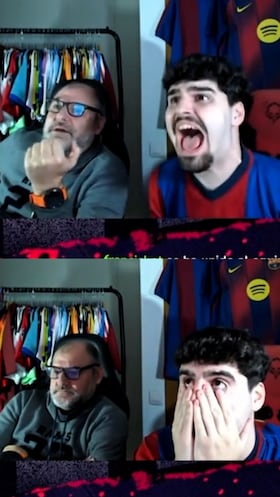 La viral reacción de un fan culé al 4-0 del Atleti al Barça: “¡¿Se puede hacer más el ridículo?"