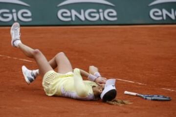 Garbi?e Muguruza gan¨® en 2016 su primer Grand Slam, Roland Garros. Tras llegar a la final de Wimbledon en 2015 donde perdi¨® ante Serena se veng¨® de la americana en la arena de Par¨ªs.