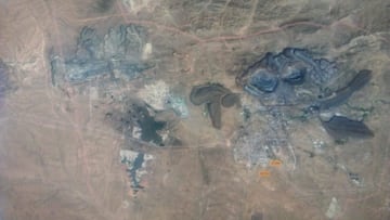 Vista aérea de Bayan Obo