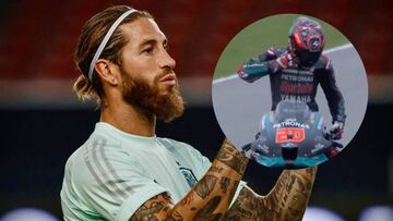 Fabio Quartararo, imitador de lujo de Sergio Ramos