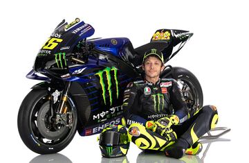 Modelo: Yamaha YZR-M1 2020 | Piloto: Valentino Rossi