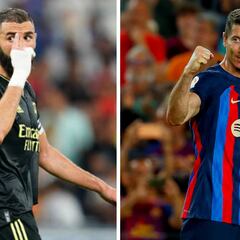 El Clásico: how Benzema and Lewandowski compare