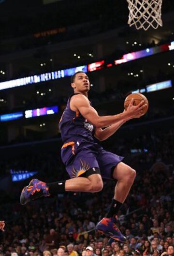 El escolta de los Phoenix Suns Gerald Green siempre deja algún mate para la galería. Todo un crack.