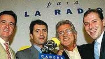 <b>LOS FAVORITOS DE LA AUDIENCIA.</B> De la Morena, Lama, Castaño y González, líderes de la radio española.