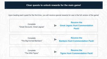 Beta Monster Hunter World Iceborne: misiones y recompensas reveladas