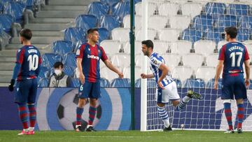 Real Sociedad 1-0 Levante: resumen, resultado y gol | LaLiga Santander