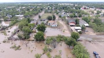 Inundaciones en Texas tras desbordarse el río Guadalupe