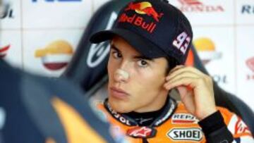 El piloto español de MotoGP Marc Márquez.