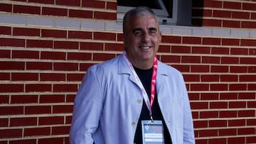 Alfredo Merino, director deportivo del Mirandés.