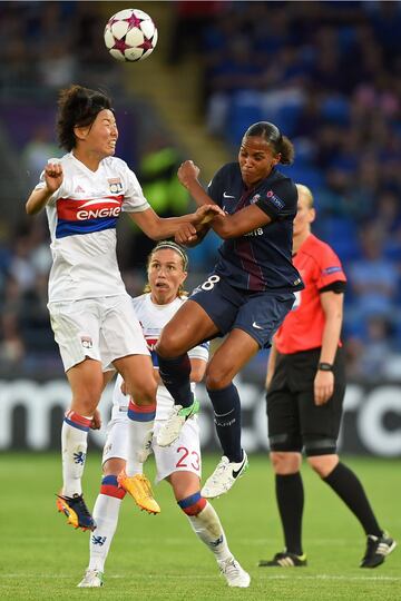 Las mejores imágenes de la final de la Champions Femenina 