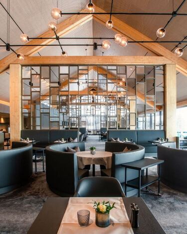 Vista de uno de los comedores. 