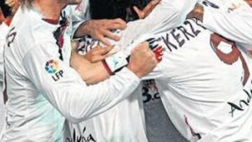 <b>SIEMPRE KANOUTÉ. </b>El pichichi sevillista apareció cuando más le necesitaba su equipo.