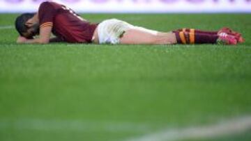 Pjanic se lamenta tras el empate del Sassuolo.