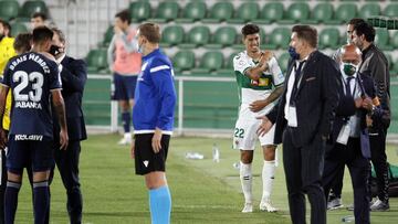 06/11/20  PARTIDO PRIMERA DIVISION 
 ELCHE - CELTA DE VIGO
 RIGONI LESION 