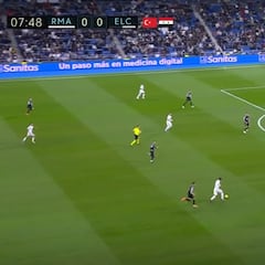 El ciclo infinito, solo marca goles increíbles: tremendo lo de Asensio