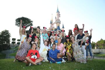 Sara Sampaio, Isabeli Fontana o Naomi Campbell entre otras se han divertido en Disneyland Paris antes del comienzo de la Paris Fashion Week.