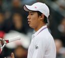 El japonés Nishikori, primer cabeza de serie que cae