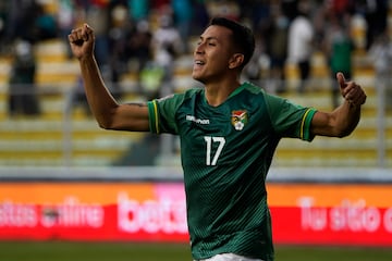 Jugador de Bolivia con un valor de mercado de 1M€.
