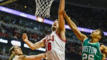 Pau Gasol, decisivo en la victoria de los Bulls durante la pasada madrugada.