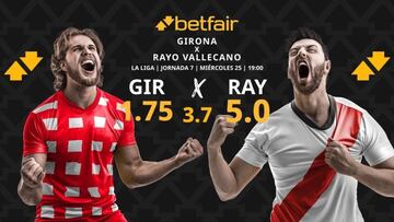 Girona FC vs. Rayo Vallecano: horario, dónde ver, pronósticos y clasificación