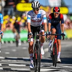 Pogacar salva el caos