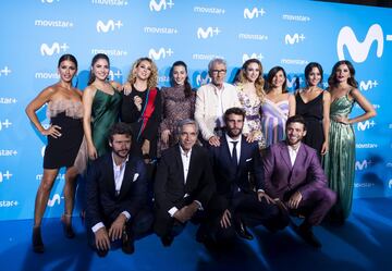 La alfombra azul del Upfront Movistar+