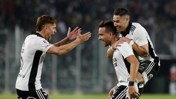 Futbol, Colo Colo vs Coquimbo Unido
Fecha 13, campeonato Nacional 2022.
El jugador de Colo Colo Matias Zaldivia celebra su gol contra Coquimbo Unido durante el partido de primera division en el estadio Monumental.
Santiago, Chile.
14/05/2022
Dragomir Yankovic/Photosport
Football, Colo Colo vs Coquimbo Unido
13nd date, 2022 National Championship.
Colo ColoÕs player Matias Zaldivia celebrates his goal against Coquimbo Unido during the first division match at Monumental stadium in Santiago, Chile.
14/05/2022
Dragomir Yankovic/Photosport