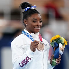 Simone Biles iguala récord de medallas ganadas por Estados Unidos en gimnasia