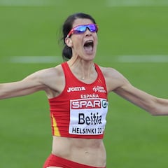 Ruth Beitia se estrenó como corredora