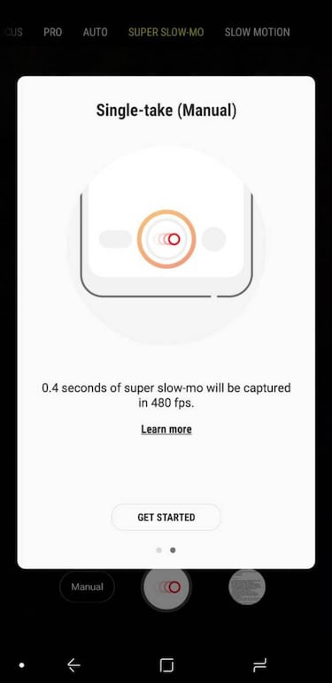 Nueva cámara lenta para el Samsung Galaxy S9 y S9+, graba más en Slow Mo